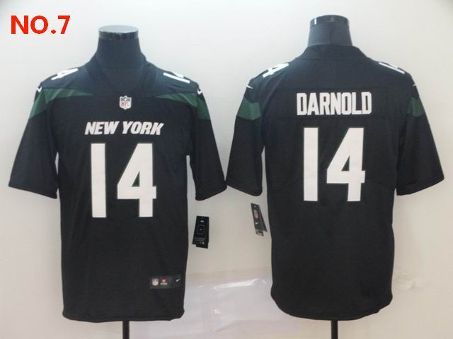 Men's New York Jets #14 Sam Darnold Jersey NO.7;